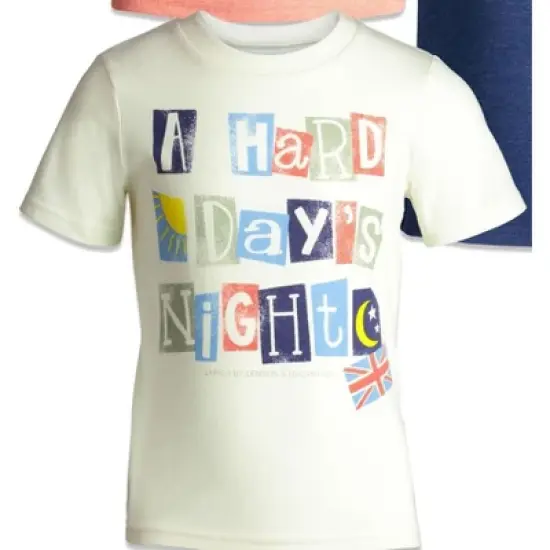Lyrics by Lennon and McCartney Baby 5 Pack Pullover T-Shirts Infant  image {1}