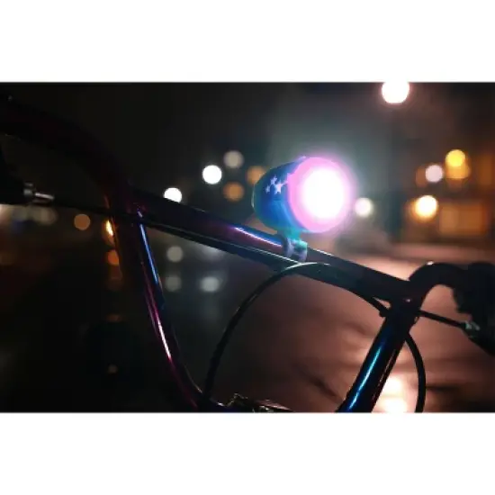 Brightz Ride LED - Star: ABS Bike Lights, Handlebar & Seat Post Mount, 11-Hour Battery image {13}