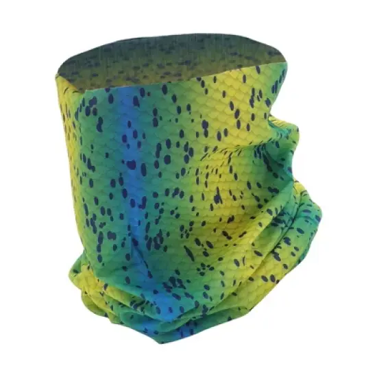 Unique Bargains Sunscreen Stripes Pattern Face Scarf Mask Blue Yellow 1 Pc image {6}