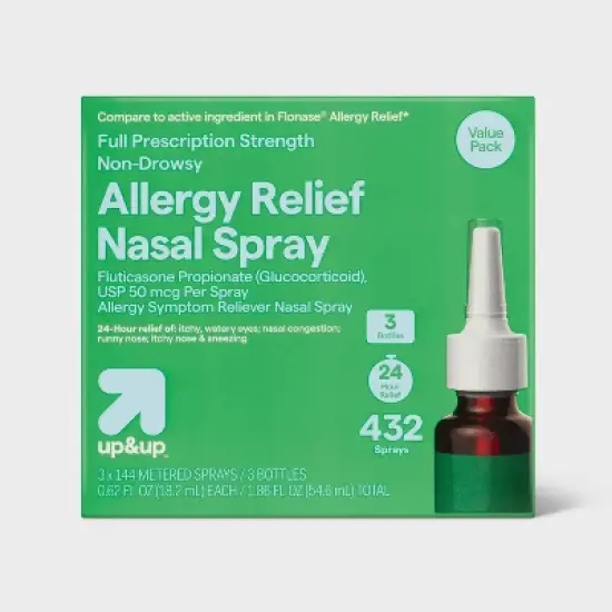 Fluticasone Propionate Allergy Relief Nasal Spray - up&up&trade; image {10}