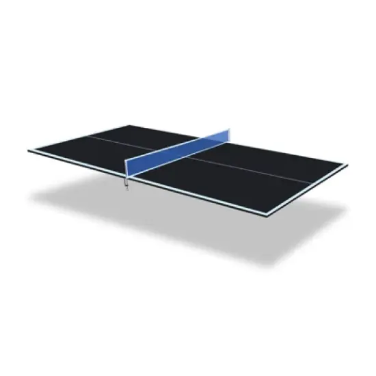SEVOBAL Table Tennis Accessories 6ft Ping Pong Conversion Top Foldable Portable with Solo Play Option for Indoor Games, Black, 35"*19"*3.1" image {5}