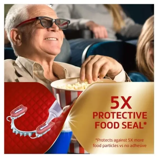 Poligrip Denture Power Hold and Seal - 2.2oz/2pk image {3}