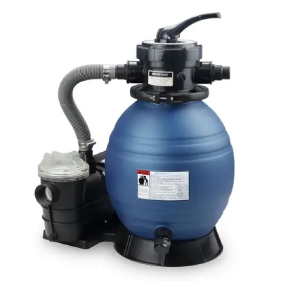 Northlight 12-Inch Above Ground Swimming Pool Sand Filter System with 0.35 HP Pump image {1}