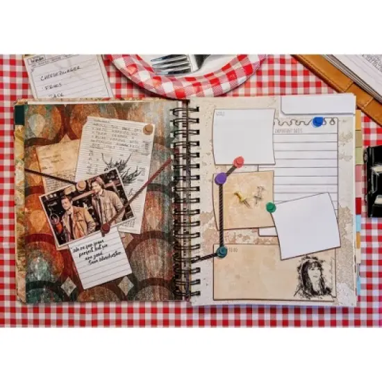 Undated Supernatural Spiral Planner Weekly - Con*Quest Journals image {7}