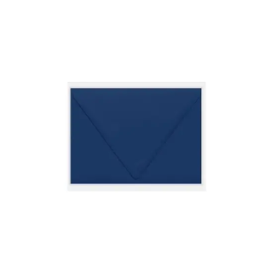 LUX A7 Contour Flap Envelopes (5 1/4 x 7 1/4) 50/Pack Navy (LUX-1880-103-50) image {2}