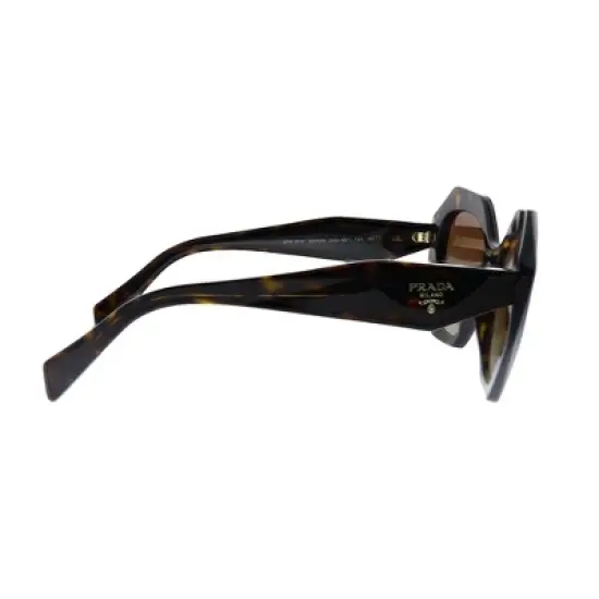 Prada PR 16WS 2AU6S1 Womens Geometric Sunglasses Tortoise 53mm image {2}