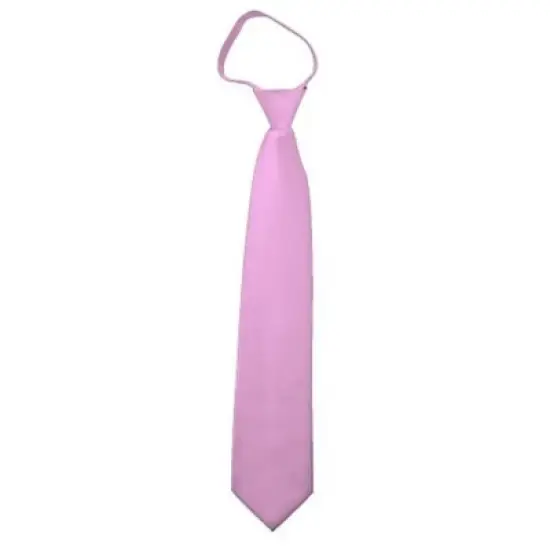 Men's Solid Color Zipper Neckties image {10}