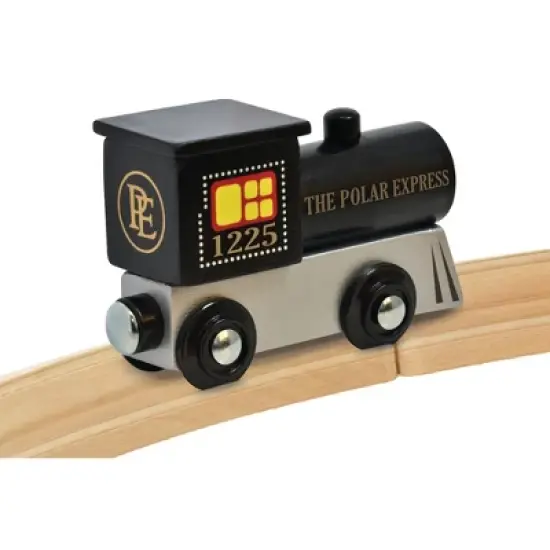 MasterPieces Officially Licensed Polar Express Wooden Toy Train Engine For Kids image {4}