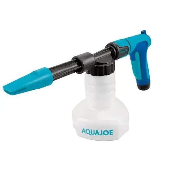 Aqua Joe 2-in-1 Hose-Powered Adjustable Foam Cannon Spray Gun Blaster image {4}