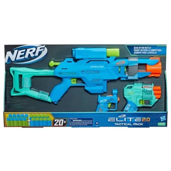 NERF Elite 2.0 Tactical Blaster - 3pk image {1}