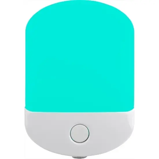Energizer Color Changing LED Light Sensing Night Light: Plug-In Nightlight for Kids', Electric Wall Plug, 0.5W LED image {1}