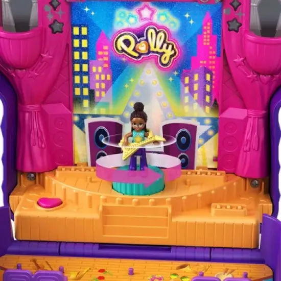 Polly Pocket Starring Shani Talent Show Compact Miniature Playset image {2}