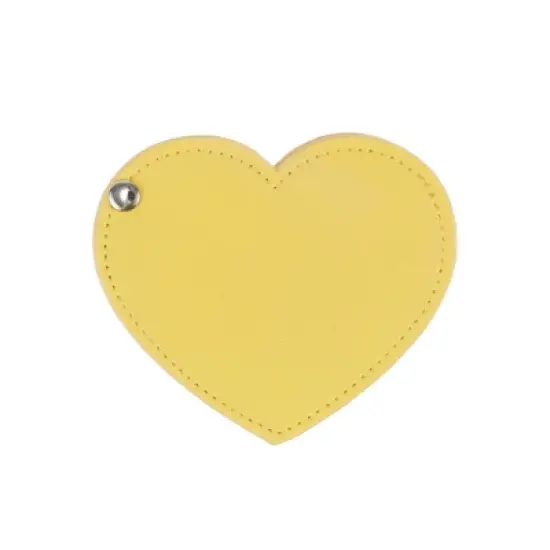 Unique Bargains Durable Rotating Heart Makeup Mirror 1 Pc image {10}