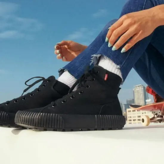 Levi's Womens Olivia CVS Canvas Hightop Fashion Sneaker Shoe image {6}