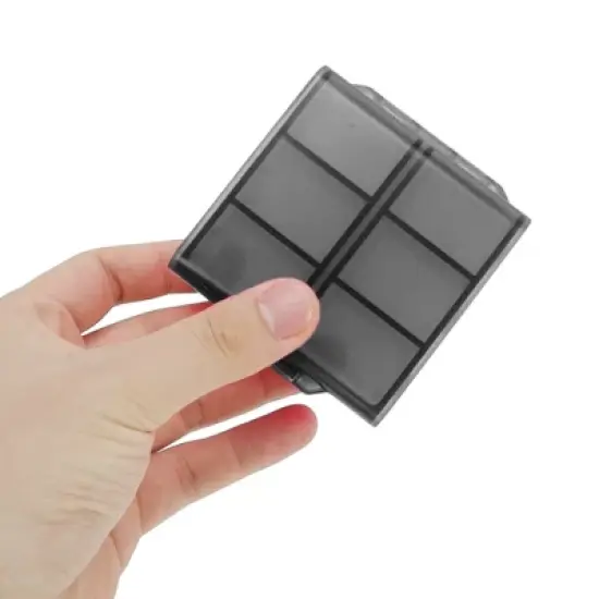 Unique Bargains 12 Grid Pill Case 1 Pc image {4}