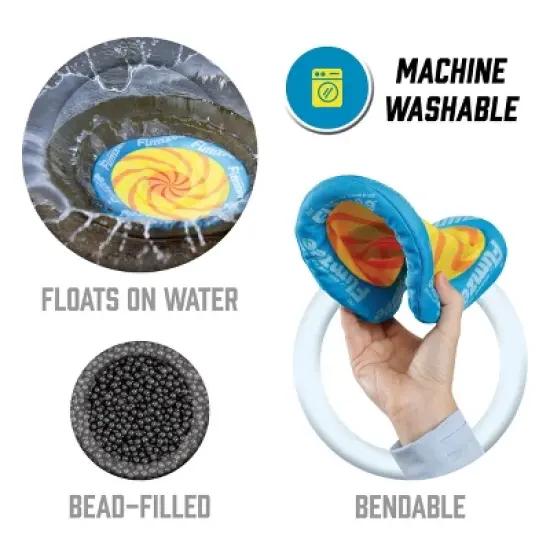 NCAA Miami Hurricanes Flimzee Flying Disc: Polyester, Ages 2+ image {5}