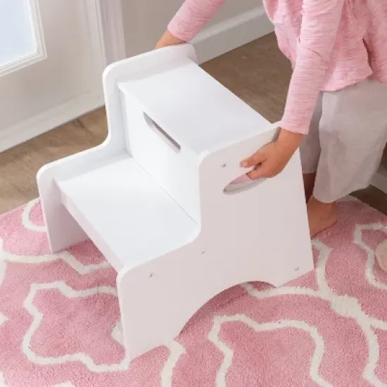 KidKraft Two Step Stool White image {2}