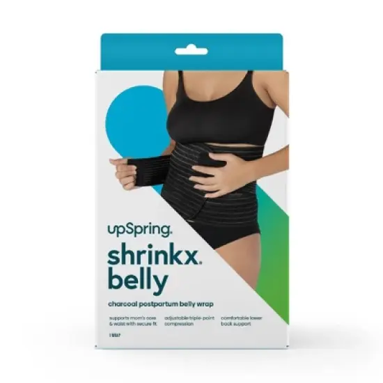 Upspring Shrinkx Postpartum Belly Wrap with Bamboo Charcoal Fiber image {8}