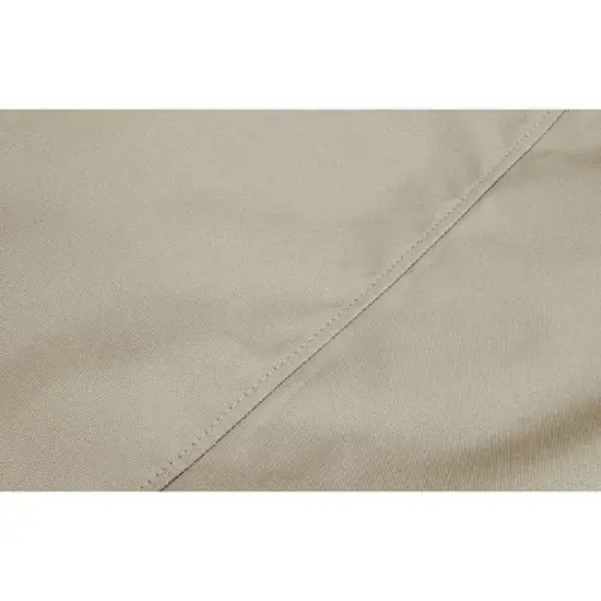 Eevelle 35" Meridian Square Table Fire Pit Cover Khaki image {7}