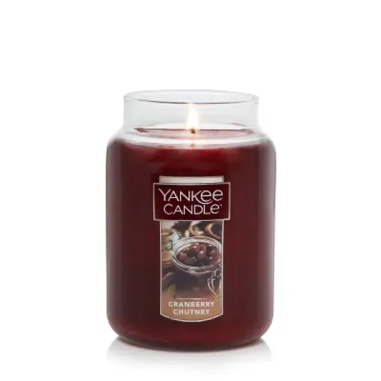 Cranberry Chutney 22oz Original Large Jar - Yankee Candle image {2}