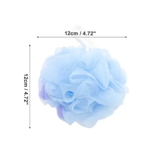 Unique Bargains Heart Bath Shower Loofah Sponge 1 Pc image {3}