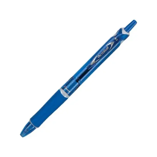 Pilot Acroball Colors Retractable Ballpoint Pens Medium Point Blue Ink 221101 image {1}