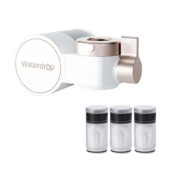 Waterdrop Soft Water Skincare Filter 2.0, 0.01 Micron Bathroom Sink Faucet Water Filter, Includes Extra BFTF1-3 Filter image {8}