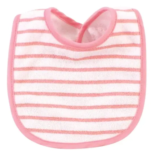 Hudson Baby Infant Girl Cotton and Polyester Bibs 10pk, Owl Always Love You, One Size image {10}