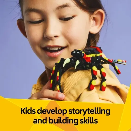 LEGO Creator 3 in 1 Wild Animals Surprising Spider Building Toy with 3 Options Scorpion or Snake 31159 image {4}
