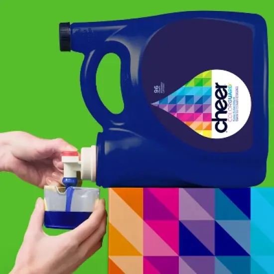 Cheer HE Compatible Liquid Laundry Detergent - 154 fl oz image {3}