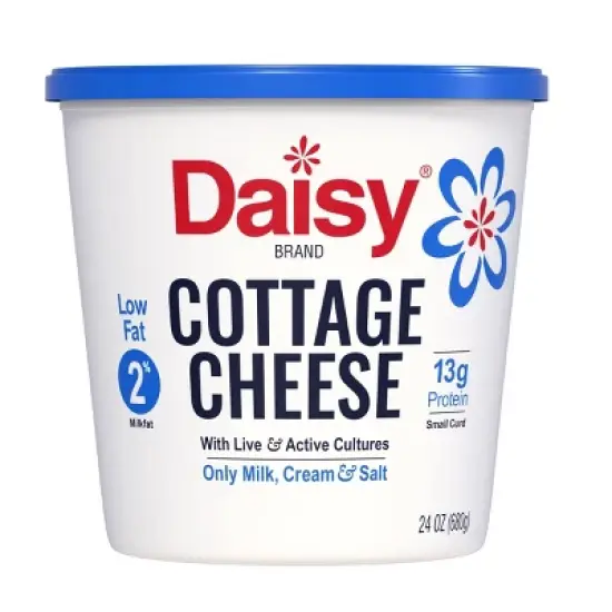 Daisy Low Fat 2% Small Curd Cottage Cheese - 1.5lbs image {4}
