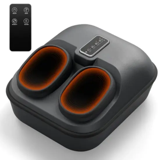 SUGIFT Shiatsu Foot Massager with Heat &ndash; 6D Deep Kneading, Rolling & Compression, 3 Modes & 2 Intensities, Remote Control image {8}