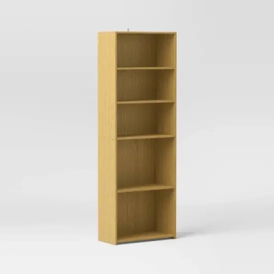 5 Shelf Bookcase Natural- Room Essentials&trade; image {10}