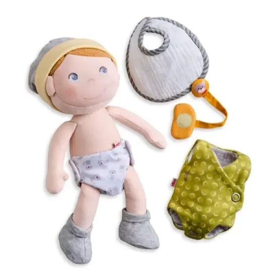HABA Baby Doll Maxime - Soft Companion with Accessories (Machine Washable) image {2}