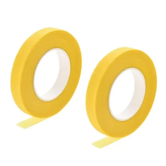Unique Bargains Self-Adhesive Stem Wrapping Wedding Bouquet Floral Tape 2 Pcs image {12}