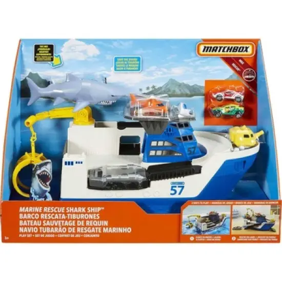 Matchbox Marine Rescue Shark Ship image {5}