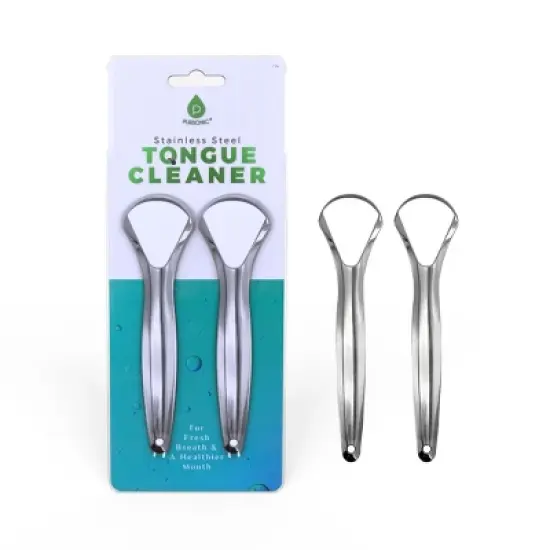 Stainless Steel Tongue Cleaner &ndash; 2 Pack image {4}