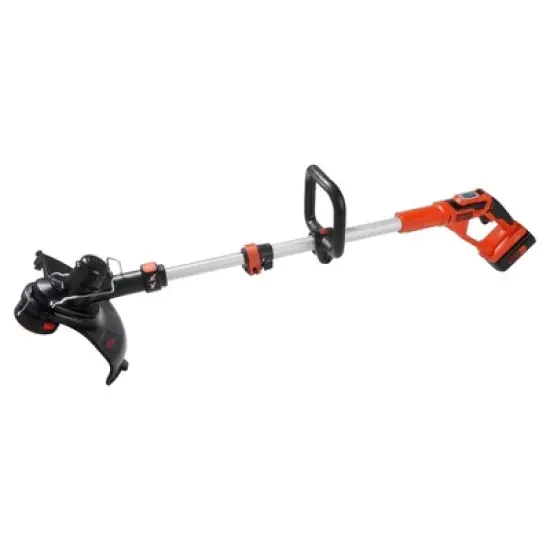 Black & Decker LCC140 40V MAX Lithium-Ion Cordless String Trimmer and Sweeper Kit (2 Ah) image {9}