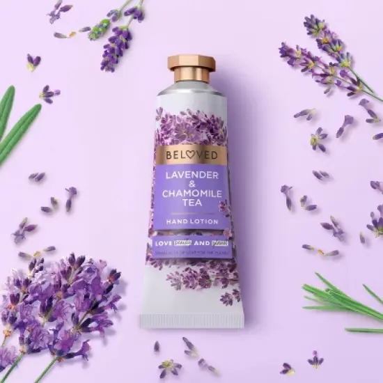 Beloved Lavender & Chamomile Hand Lotion, Travel Size - 1oz image {4}