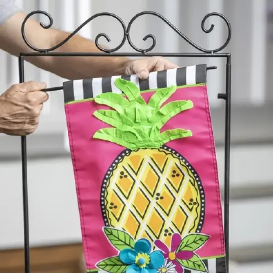 Potted Plant Garden Flag Stand image {4}