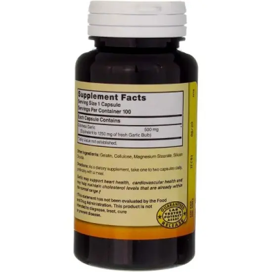 Nature's Blend 154 Garlic Odorless 1250 mg (Each) image {3}