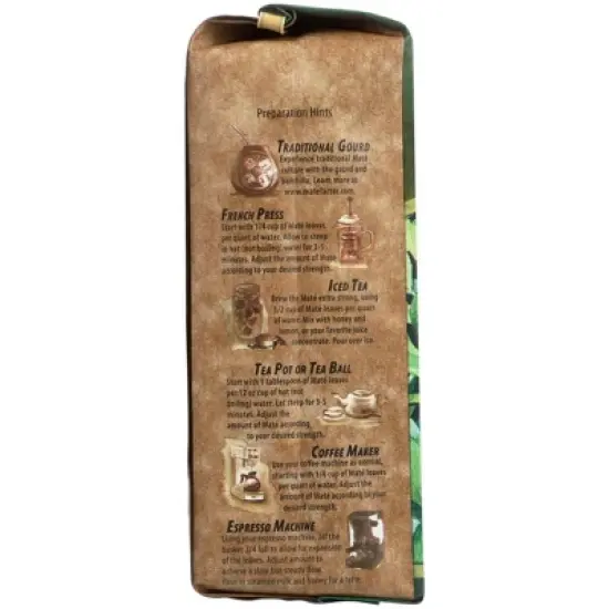 The Mate Factor Organic Yerba Mate Loose Tea - Case of 6/12 oz image {4}