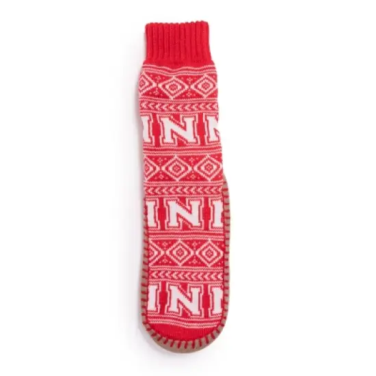Nebraska Game Day Unisex Slipper Socks image {4}