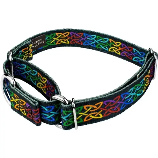Country Brook Petz Celtic Pride Martingale Dog Collar and Leash image {1}