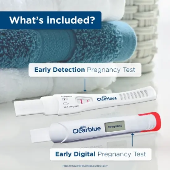 Clearblue Combo Pregnancy Tests - 6 Rapid + 1 Digital image {3}