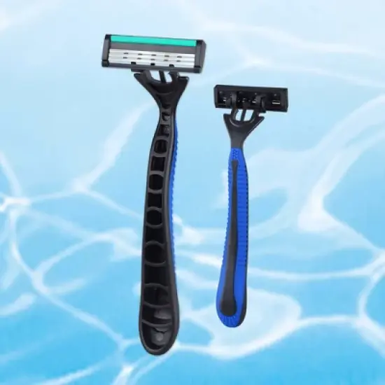 Mario Lopez 6 Disposable Razors - 3 Blade Shaving Surface Technology image {3}