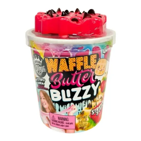 Compound Kings Butter Blizzy Strawberry Waffle Slime: Creative Thinking with 2 Pieces, 0.26 Net Weight image {6}