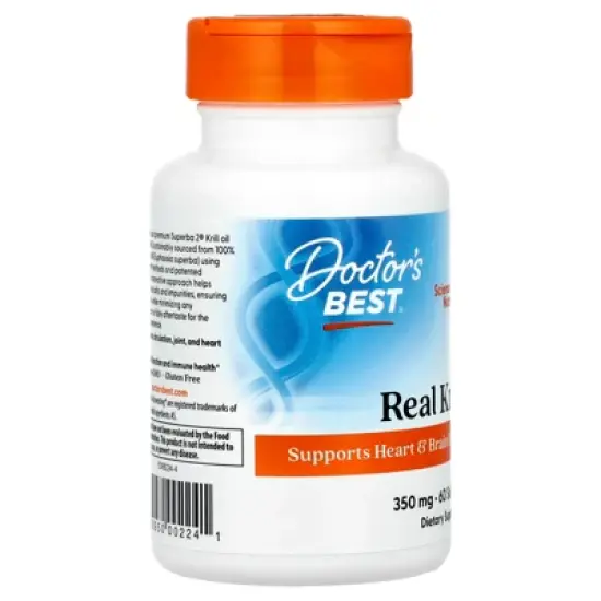 Doctor's Best Real Krill, 60 Softgel image {3}