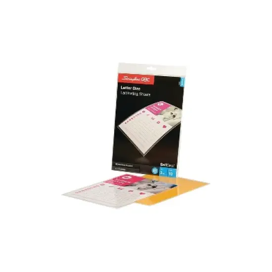 GBC SelfSeal Self-Adhesive Sheets Letter 10/Pack (3747308) 494771 image {2}