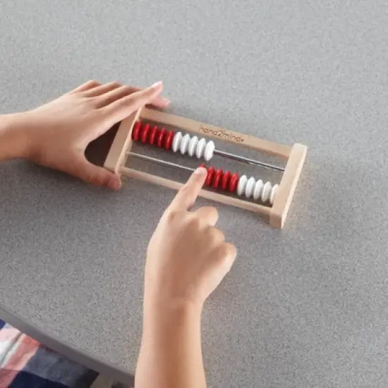 Hand2Mind 20-Bead Wooden Mini Rekenrek Class Set image {2}